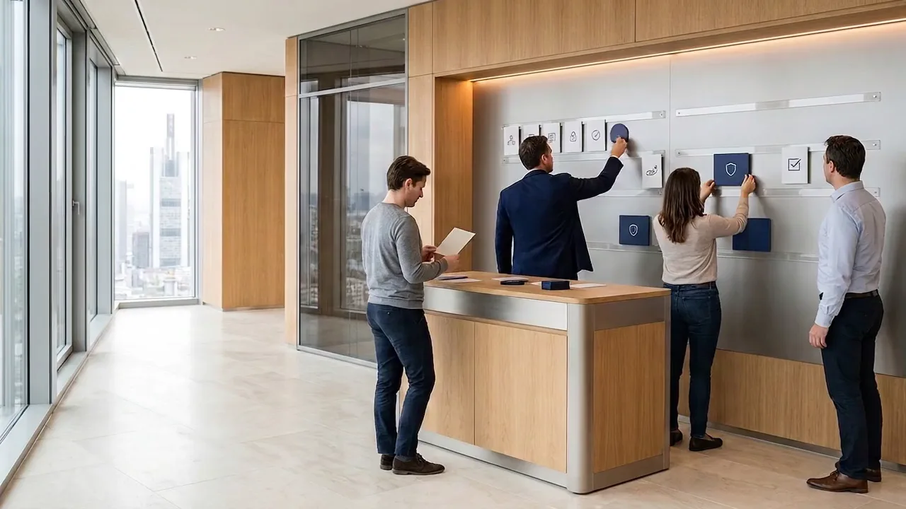 Team ordnet Rollen, Risiken und Freigaben in einem KI-Workshop